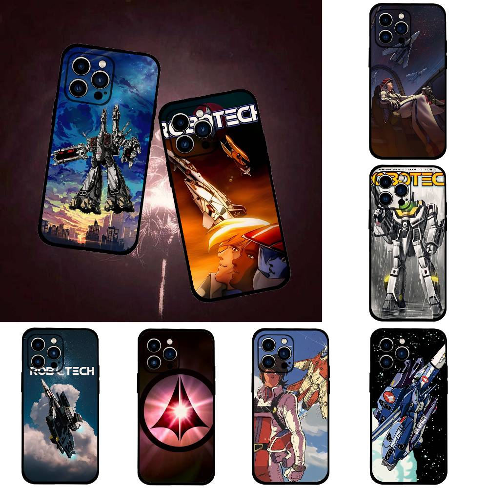 Anime-Y-RobotechS-W Phone Case For IPhone 17 16 15 14 13 12 11 PRO MAX PLUS Mini TPU Soft To Skin-friendly Case