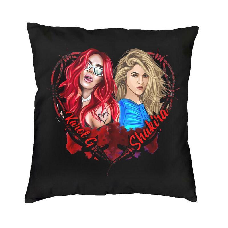 Luxury Manana Sera Bonito Karol G Cushion Covers X Velvet Throw Pillow Case for Sofa Square Pillowcase Home Decorative