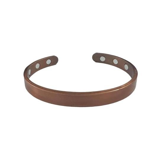 Magnetic Bracelet Adjustable Unisex Bracelet Minimalist Alloy Bangle with Effective Magnets Open Cuff Bracelet Gift for Men And Women