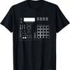 Retro Hip Hop MPC Beat Machine 2000 Producer T Shirt Loose Fit Casual Tee with MPC Controller Graphic Summer Music Producer