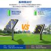 NFESOLAR [Separate Panel] Solar Light, Outdoor, Waterproof, IP65, Large Capacity, with Light Sensor, 2 Bulbs, Warm White, Automatic On, 10m Wire,