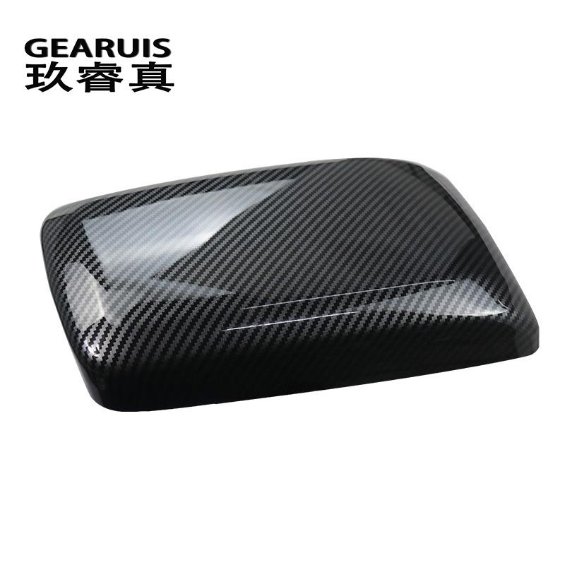 Carbon Fiber Car Center Console Tidying Armrest Box Panel Cover Stickers For Mercedes Benz A B GLA CLA Class W176 X156 C117