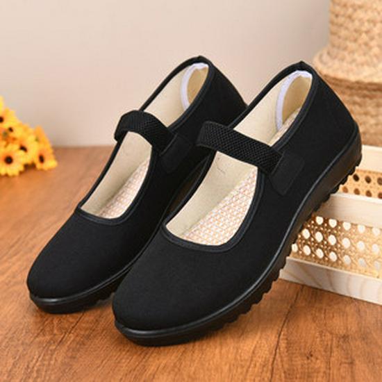 Herenschoenen Lente Casual Instappers Canvas - Ademend, Zachte Zool, Puur Katoen