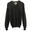 80s Wool Vintage Long Sleeve V Neck Sweater S Knit Men's Used