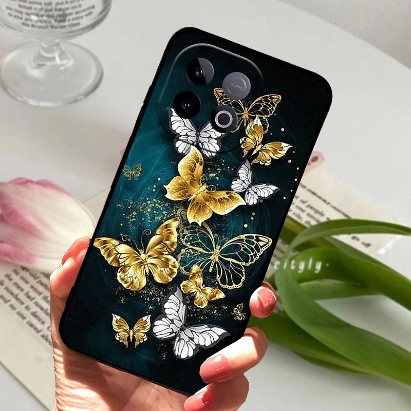 For Vivo IQOO Z10 Turbo Pro 5G Case Z10Turbo Fashion Paint Cover Soft TPU Silicon Fundas For VIVO Y300 GT 5G Phone Case Shell