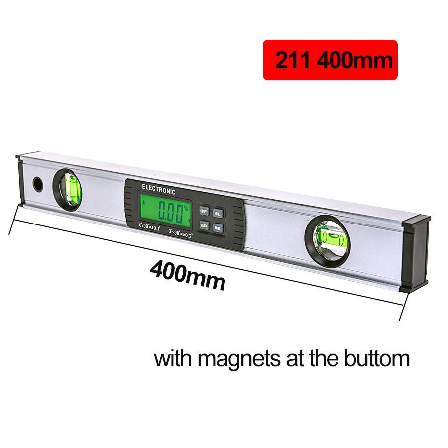 Digital Protractor Angle Finder Electronic Level 360 Degree  Inclinometer with Magnets  Level Angle Slope Tester Ruler 300/400mm