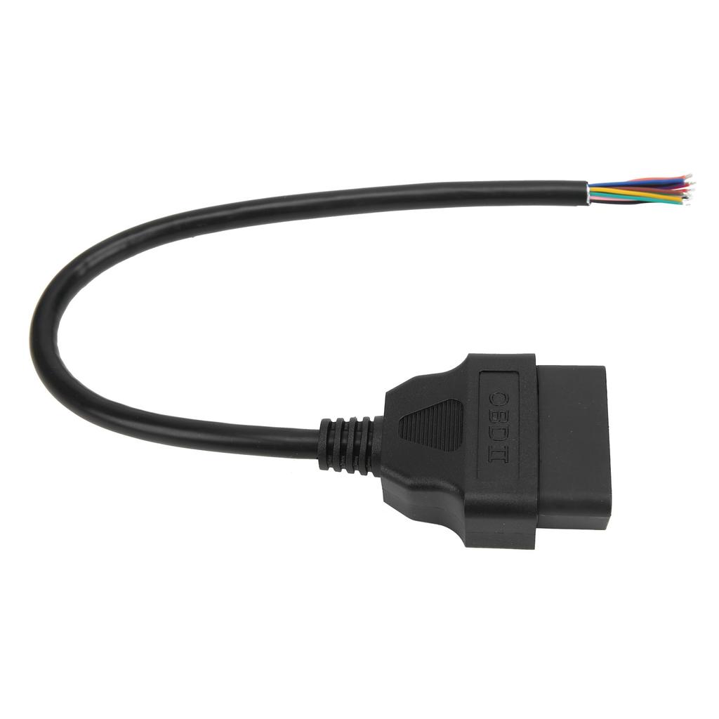 OBD2 Plug Adapter 16Pin Male Cable Connector Diagnostic Tool Fitting for ELM327 Extension 30cm