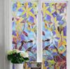 1 rulo lekeli 3D dekoratif gizlilik Anti UV pencere camı şerit etiket kendinden yapışkanlı çıkartmalar