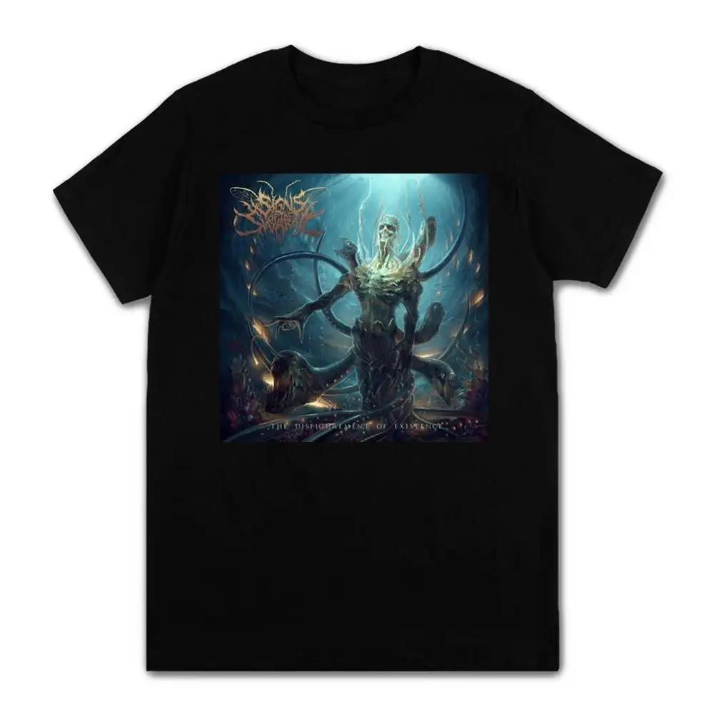 Vintage Deathcore Rockband T-shirtSigns of The Swarm Grafiskt Tryck Kortärmad Mode Casual Streetwear Herr T-shirt