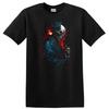 Skull Demon Samurai T Shirt Mythical Warrior Red Blue Ghostly Tee