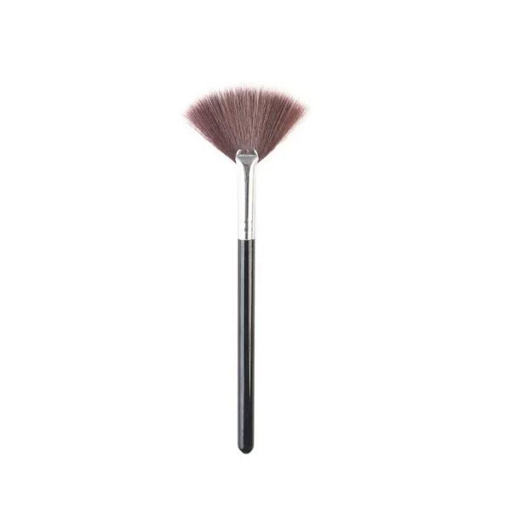 Make-up-Pinsel, Highlighter-Pinsel, Make-up-Zubehör, Kosmetik, Fächerform, Puder, 1 Stück