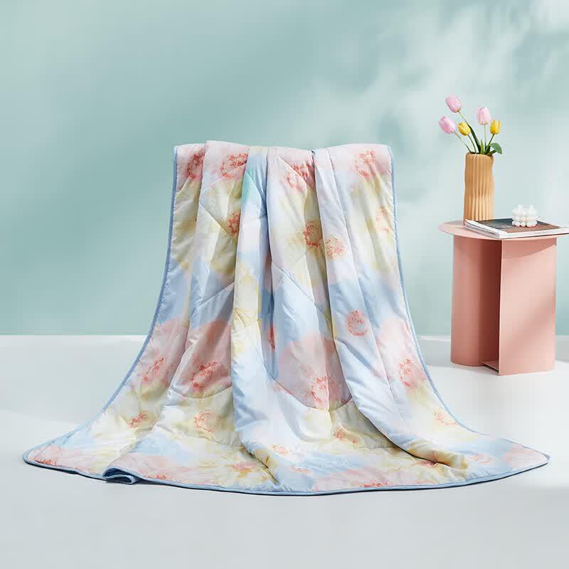 Luolai Dreamy Floral Super Soft Summer Quilt