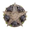 Räuchergefäß „Schwarze Katze“ mit Pentagramm