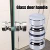 1PC Aluminum Alloy Door Handle Bathroom Glass Shower Cabinet Window Kitchen Cupboard Handle Knob With Screw Home Hardware