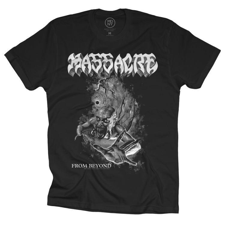 Koszulka unisex Masacre De Negro N Blanco From Beyond