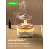Aierwill ufo Humidificateur d'air Diffuseur d'aromathérapie à ultrasons Brumisateur Parfum Huile essentielle Diffuseur d'arômes Télécommande