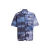 City Escape Zip-Shirt mit Farbverlauf und Colorblock Herren-Tops Tintenblau IR5184