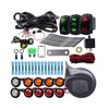 Kit universal de semnalizare cu claxon Releu intermitent pentru lumini de avarie Releu siguranță potrivit pentru UTV ATV Golf SXS Impermeabil