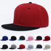 Mehrfarbige Retro Klassische Vintage Schirmmütze Outdoor Sonnenhut Baseball Flache Kappe Verstellbare Snapback Mütze