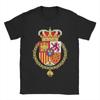 Espana Escudo Retro Spain Coat of Arms Espanol 100 Cotton T Shirt For Male Summer T Shirts Leisure Tees Oversize Clothes