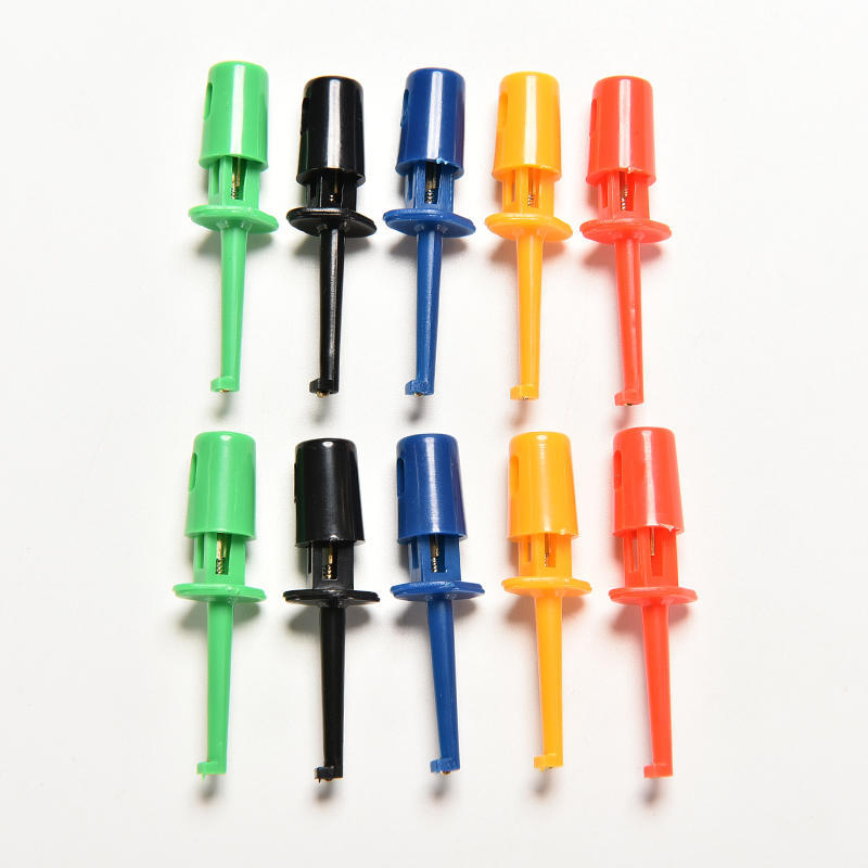 Multicolor 10 buc. Mini test cârlig Clip Sondă de testare Smd Grabber