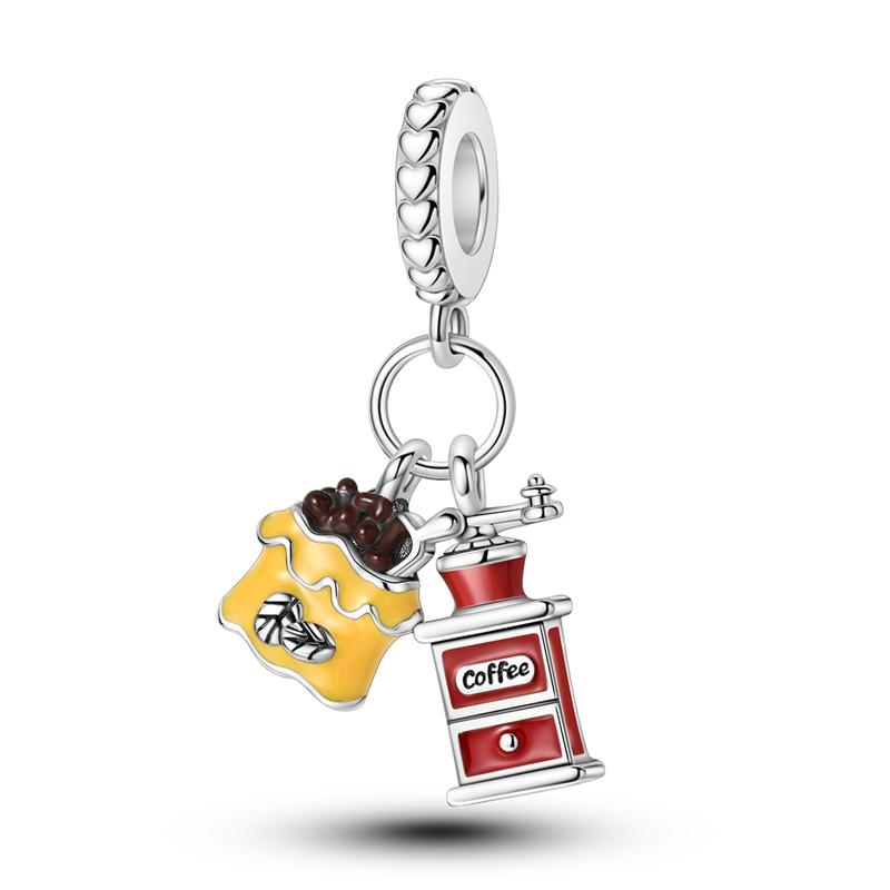 copper Girls Love Beauty Charm Bead Charms Perfume Pendants Bead Charms Jewellery Compatible With MULA Authentic Bracelets Ideal For Women Do It Yours