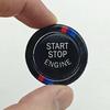 Buton Start Stop Motor Mașină Capac de Înlocuire Inel de Finisare Comutator Autocolant Pentru E90 E92 E93 320i Accesorii Styling Interior Mașină