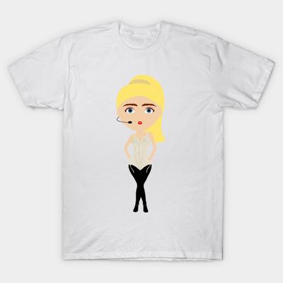 T Shirt Women Blond Ambition Harajuku Print Kawaii Tshirt Summer Short Sleeve Female T-Shirt Top Tee