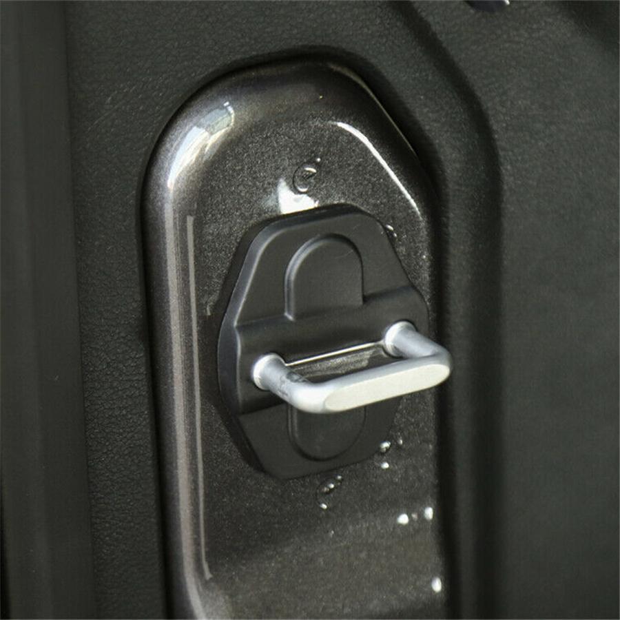 Car Door Lock Protector Cover For Jeep Wrangler JL Gladiator JT 2018 2019 2020