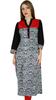 Women 3 4 Sleeve Printed Kurti Cotton Kurta Summer Indian Blouse Day