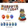 32 Stück Hot Wheels Themenpartyzubehör Inklusive Banner, Kuchenaufsatz, Ballon