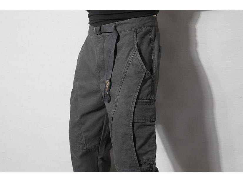 Heren Retro Japanse Taps Toelopende Overalls met Meerdere Zakken - Zwaargewicht Casual Broek voor Lente en Herfst