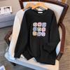 Loose Autumn Hoodie, Plus Size 200/300/350 Jin (Bust 150/160/170) - Style 6068