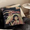 Pillow Gifts Home Office Furnishings Bedroom Sofa Car Cushion Cover case 45x45cm Movie S-Spirited A-Away Anime