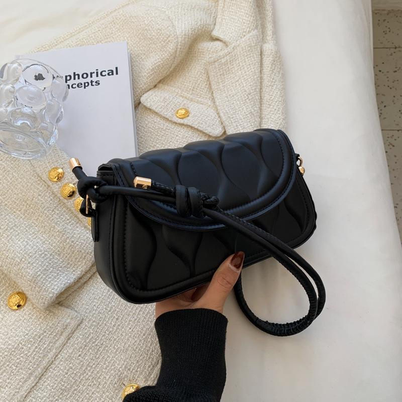 Spring Retro Bag Women's Bag New Messenger Bag Texture Fashion Shoulder Bag Trend Casual Small Square Bag