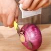 Stainless Steel Onion Needle Fork Vegetable Fruit Slicer Tomato Cutter Cutting Holder Cozinha Acessório Kitchen Accessorie Tool