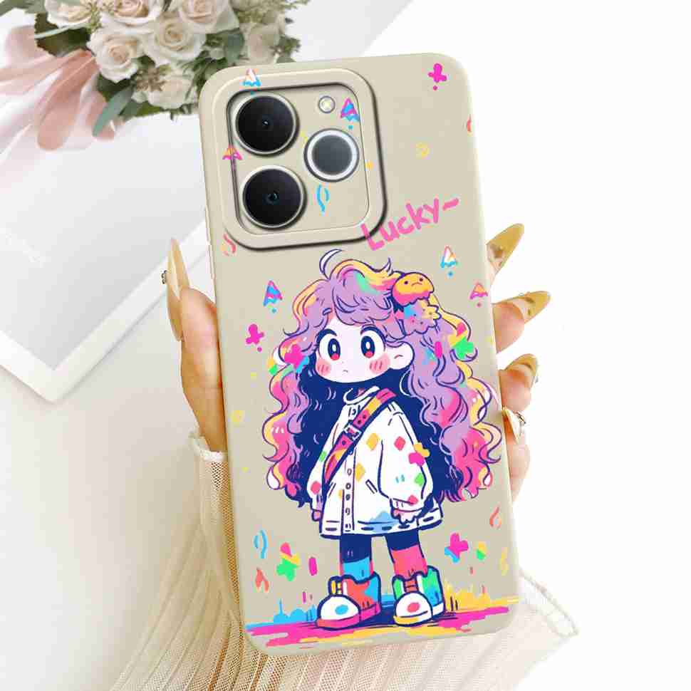 For Realme Note 70T Case RMX5313 Cat Painted Cover Soft Silicone Phone Case For Realme Note 70 T 70T Note70 Back Cover Shell
