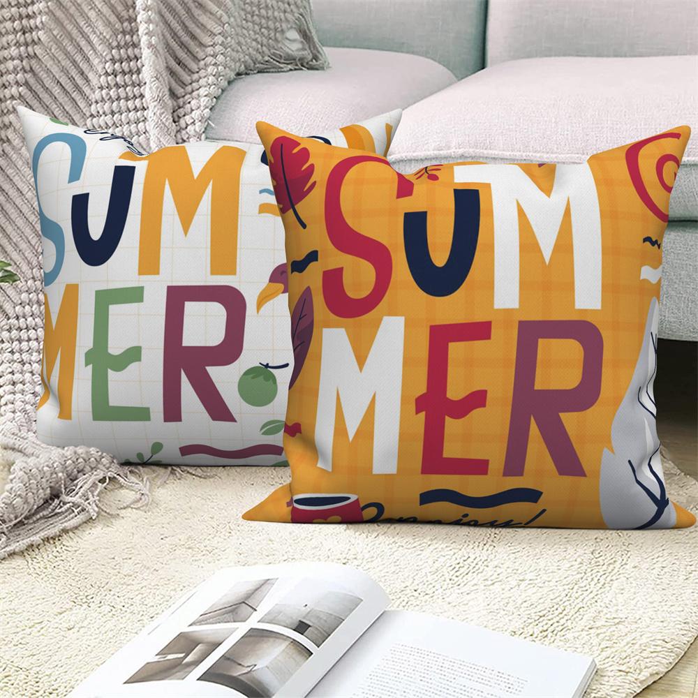 Home Sofa Office Cushion Pillowcase Wholesale  Summer Decoration