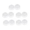 10 Pieces Trumpet Silicone Pads Trombone Valve Brass Instrument Accessories 9mm