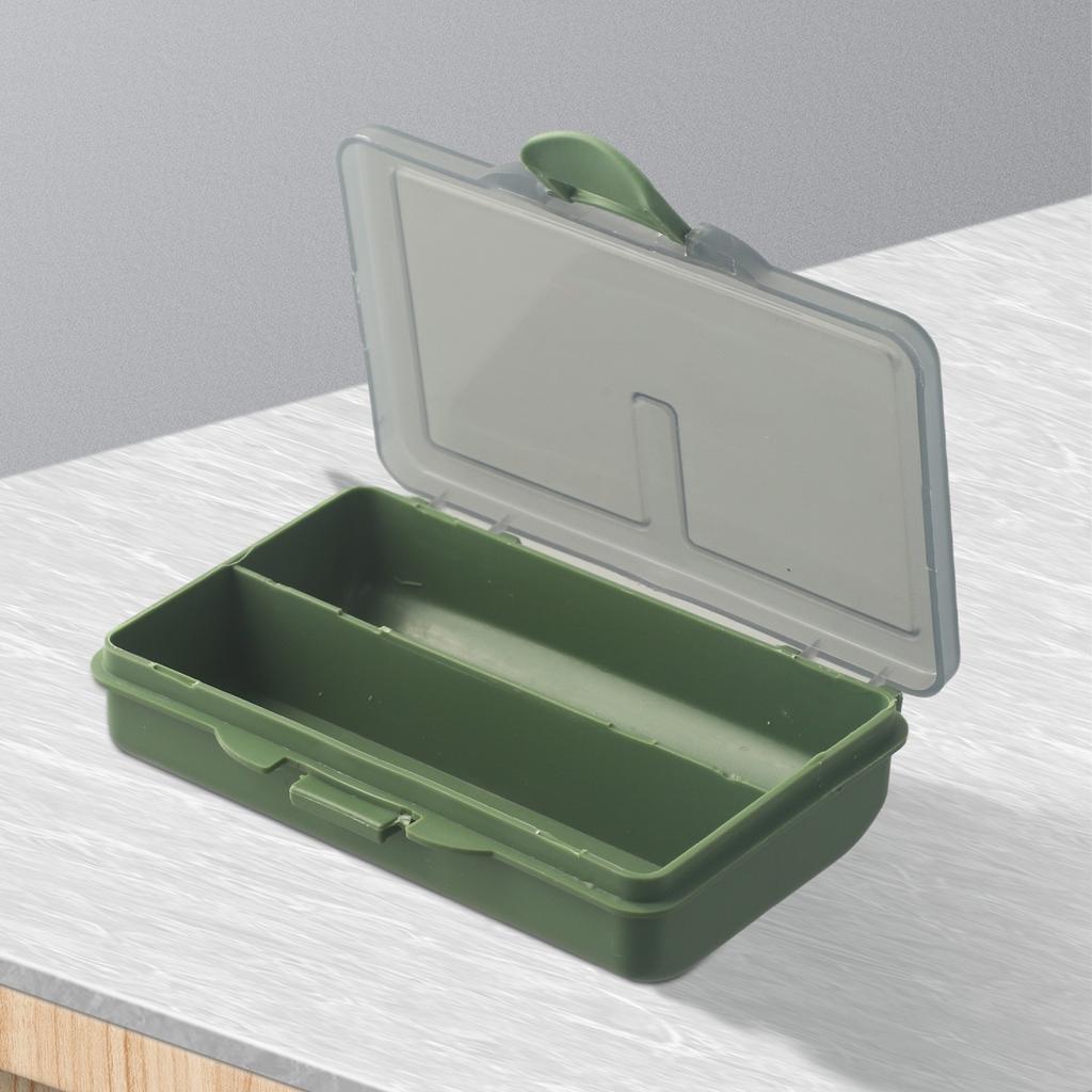 Box Fishing Box Carp Compartments Fishing Green Pp