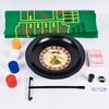 Premium 5-in-1 Game Set with 10 Inch Roulette Wheel, Casino Party Games for Home Entertainment, Bar & Family Gatherings