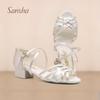 Chaussures de Danse Latine Professionnelles pour Filles Sansha