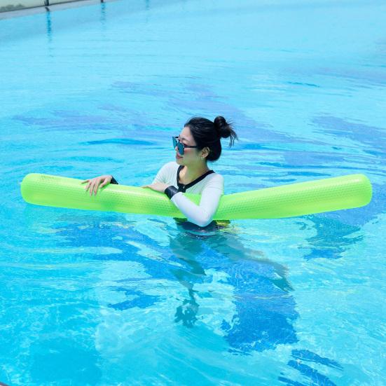 63" Inflatable Swim Pool Noodles Large Foam Noodles for Extra Buoyancy Floating Training