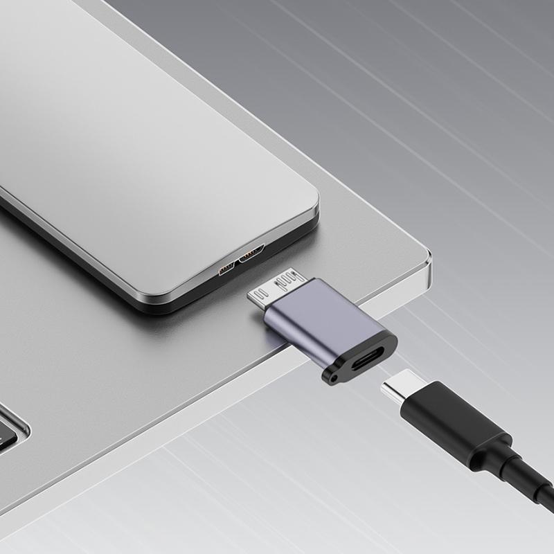 Usb A/C To Micro B 3.0 Adapter 10Gbps Super Speed Data Sync Converter For Macbook Pro Samsung Type C To Micro B Adapter
