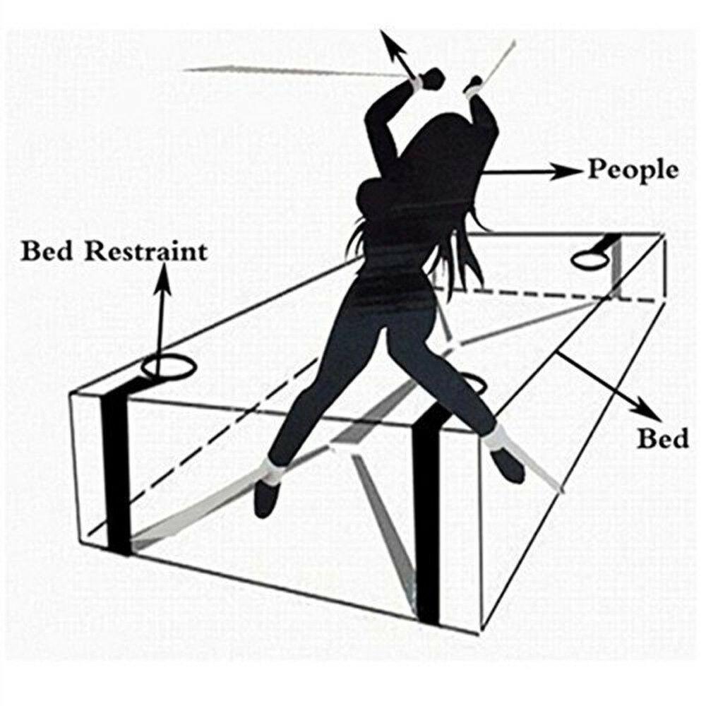 Adult Sex Products Erotic Bondage Bed Games BDSM Sex Bondage Set Women Handcuffs Ankle Cuff Restraints Sex Toys for Couples
