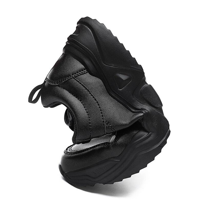 Pantofi Bărbați Pantofi Casual Bărbați PU Impermeabil Iarnă Cald Pluș Șireturi Masculin Alergare Exterior Mers Adidași Mărime Mare 38 -46