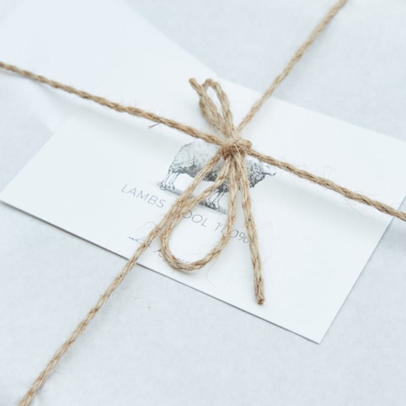 White Project VIRGIN WOOL 100 MUFFLER_BEIGE
