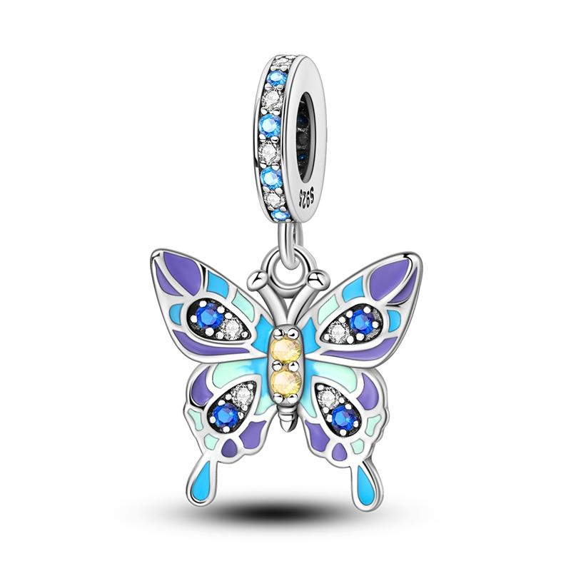Newcopper Charm Butterfly Octopus Heart Beads Fit Original Bangle Charms Bracelet Fine Diy Women Jewelry Gift