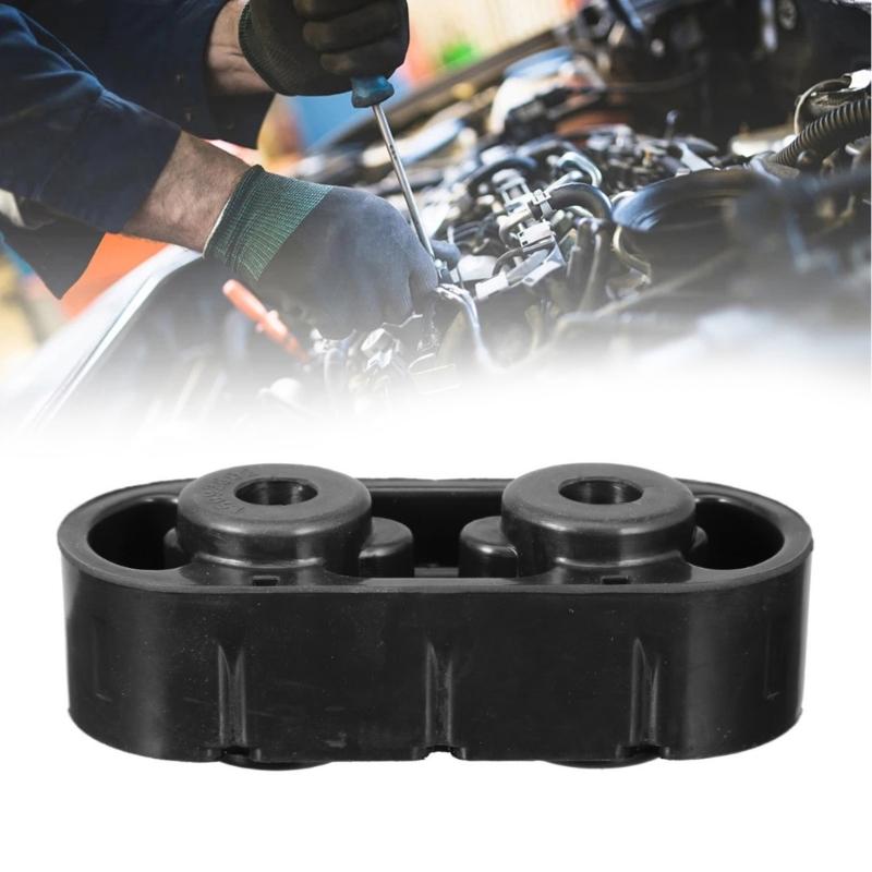 Two Hole Exhaust Pipe Hanger with Builtin Iron Frame 15092802 Exhaust Muffler Hanger Insulator for Select Model
