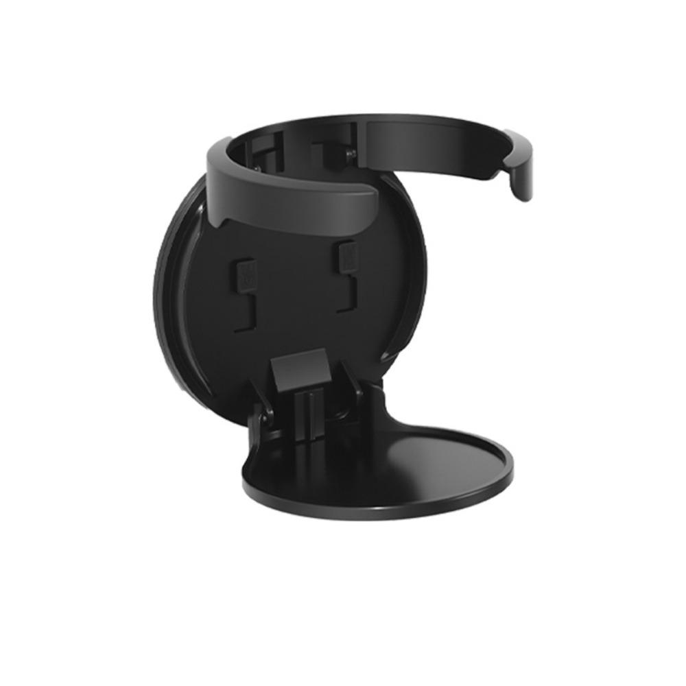 Durable Wall-Mounted Round Cup Holder Foldable Self-Adhesive Drink Holder Space-Saving Multipurpose Wall Bottle Rack